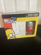 Simpson’s Shower Curtain, Bath And Shower Gel