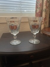 Rare Wine Glass Tankard Queen