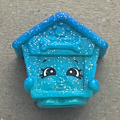 Blue glitter shopkins - blue, “pup