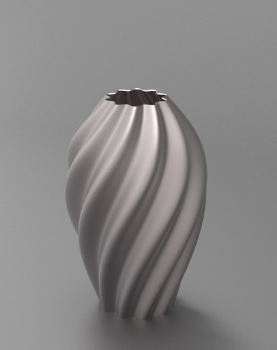 Aurelia vase modern spiral - aurelia, –