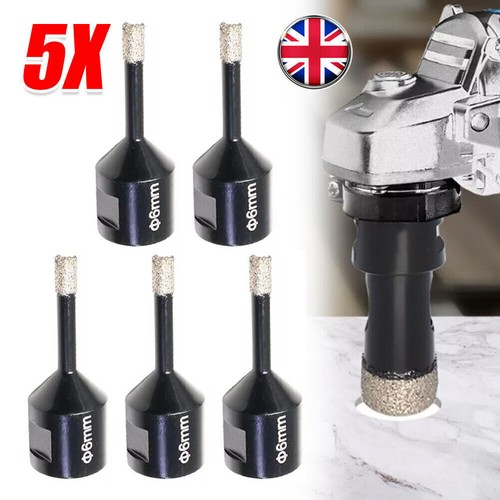 6mm m14 diamond hole saw - 5x,