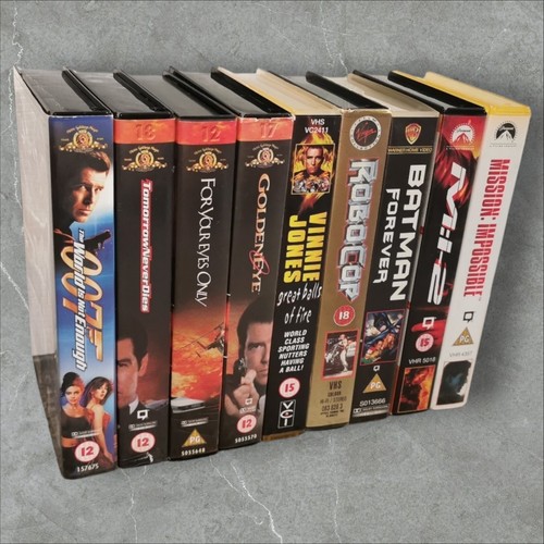 Vhs video tape bundle james - tape,