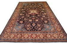 Handmade Wool Rug Traditional Medallion Oriental Vintage Rug Carpet 337 X 213 Cm