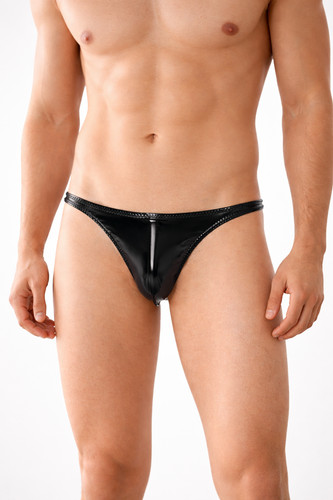 Men pvc thong back - thong, briefs