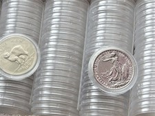 50 x  Round Coin Boxes