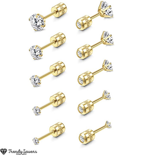 Pair stainless steel diamond - pair,