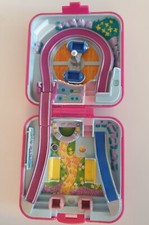 Vintage Bluebird 1989 Polly Pocket Polly's Funfair Pollyworld Fun Fair Compact