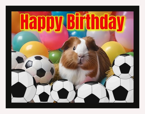 Happy birthday fun football - happy,