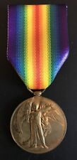 WW1 VICTORY MEDAL - PTE. JOSEPH DURHAM, 10th WEST YORKS R., FROM PUDSEY, LEEDS.