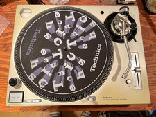 Technics SL-1200MK5 Direct Drive DJ Turntable Silver Working