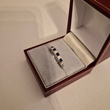 Simulated Sapphire & Diamond