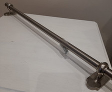 IKEA Stainless Steel Rail 56cm – Wall-Mounted Kitchen Storage Bar/Towel Rail
