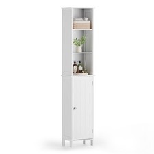 Tall bathroom storage cabinet - storage,