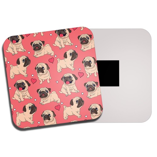 Cute pink pugs - cute,