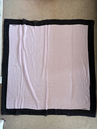 Prada silk scarf - prada,