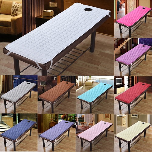 Quilted massage table - table, pad