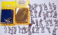 28mm 19th century mix mid to late 19th century white metal figures