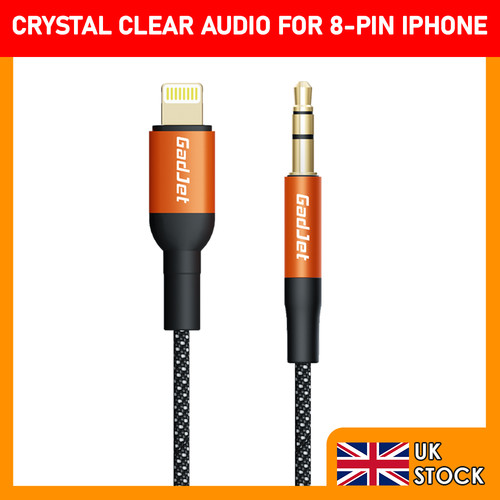 Audio 5mm aux pin cable - to,