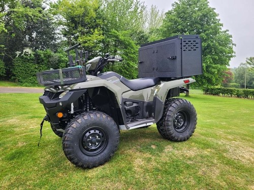 Quad bike dog - dog, box