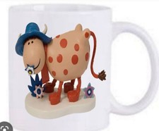 Magic Roundabout Ermintrude cow mug    Dishwasher Proof free postage new