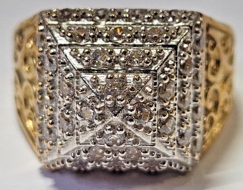 9ct yellow gold clear - yellow,