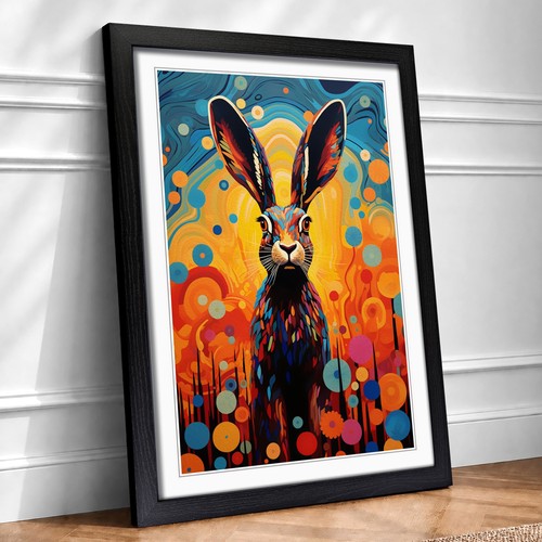 Hare colour field - field, wall