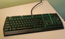 Alienware AW510K Wired Gaming Keyboard - US Layout - Black Tested fully working