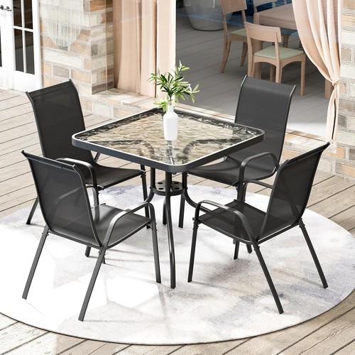 Piece outdoor patio dining - 5,
