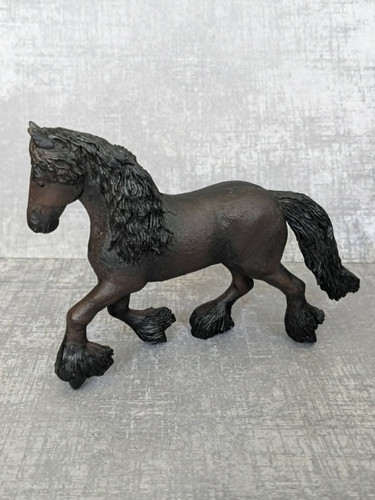 Papo friesian 2007 horse - papo,