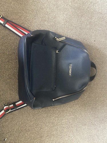 Tommy hilfiger navy faux - tommy,