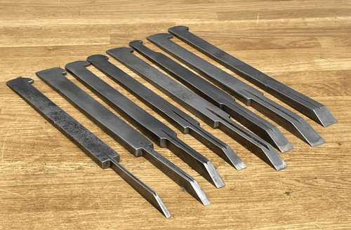 Vintage plough plane irons - vintage,