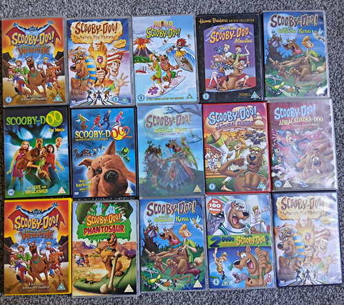 Scooby doo dvd bundle - 15,