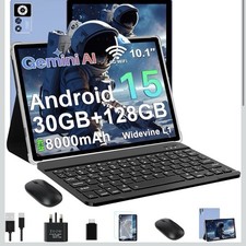 Tablet 10 Inch Android 15, 8G
