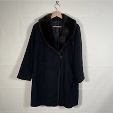 M&S Coat Black Womens Size 12