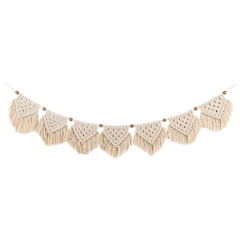 Wall macrame hand - macrame, hand-woven