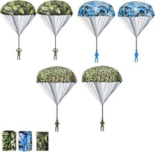 6 Pcs Kids Parachute Toys For