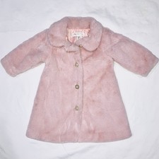 Nanette Baby Girls Pink Furry