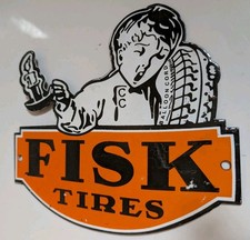 FISK TYRES - ENAMEL