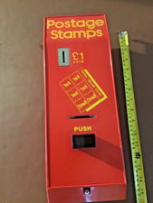 Stamp Dispensing Machine vintage 1980's post office collectables, counter top