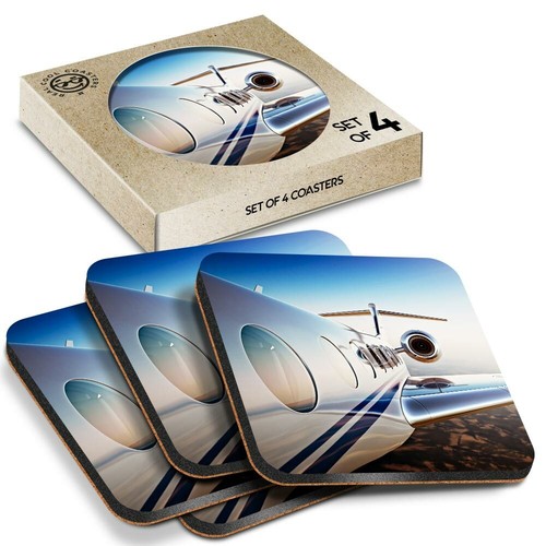 Boxed square coasters - 4, x