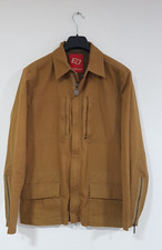 Etienne Ozeki Zip Jacket Tobacco Brown Size Medium RRP £225
