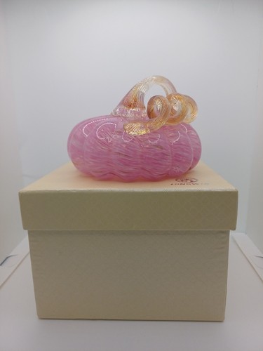 Longwin blown glass pink - pink, and
