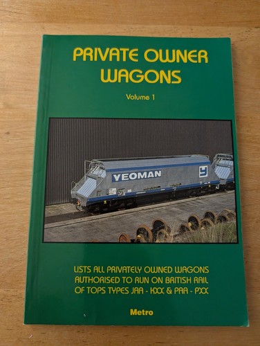 Private owner wagons - owner, volume