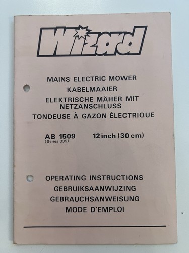 Vintage wizard ab1509 - vintage, electric