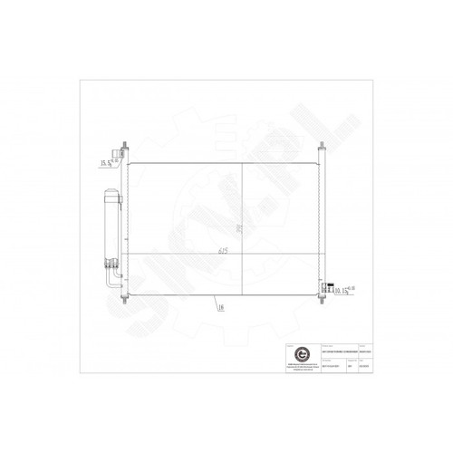 Air conditioning condenser for - condenser,