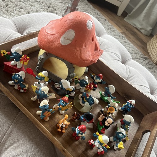 Vintage smurfs collection with - collection,