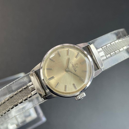 Omega silver hand-wound