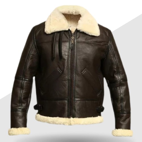 Mens aviator sheepskin - b3,