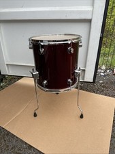 13” Floor Tom. Wine Finish