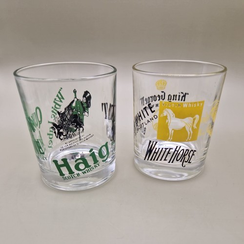 Vintage whisky glasses - whisky,